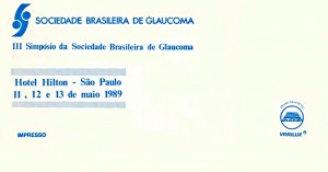 Impresso do III Simpósio da SBG