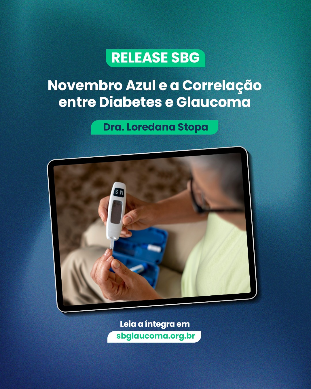  Novembro Azul e a Correlação entre Diabetes e Glaucoma 