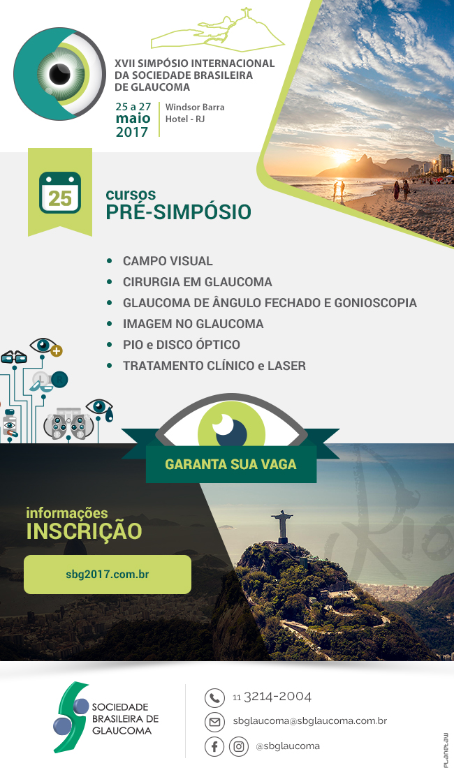 [Simpósio SBG 2017] – Curso Pré-Simpósio