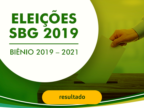 Resultado eleição SBG para o biênio 2019 a 2021