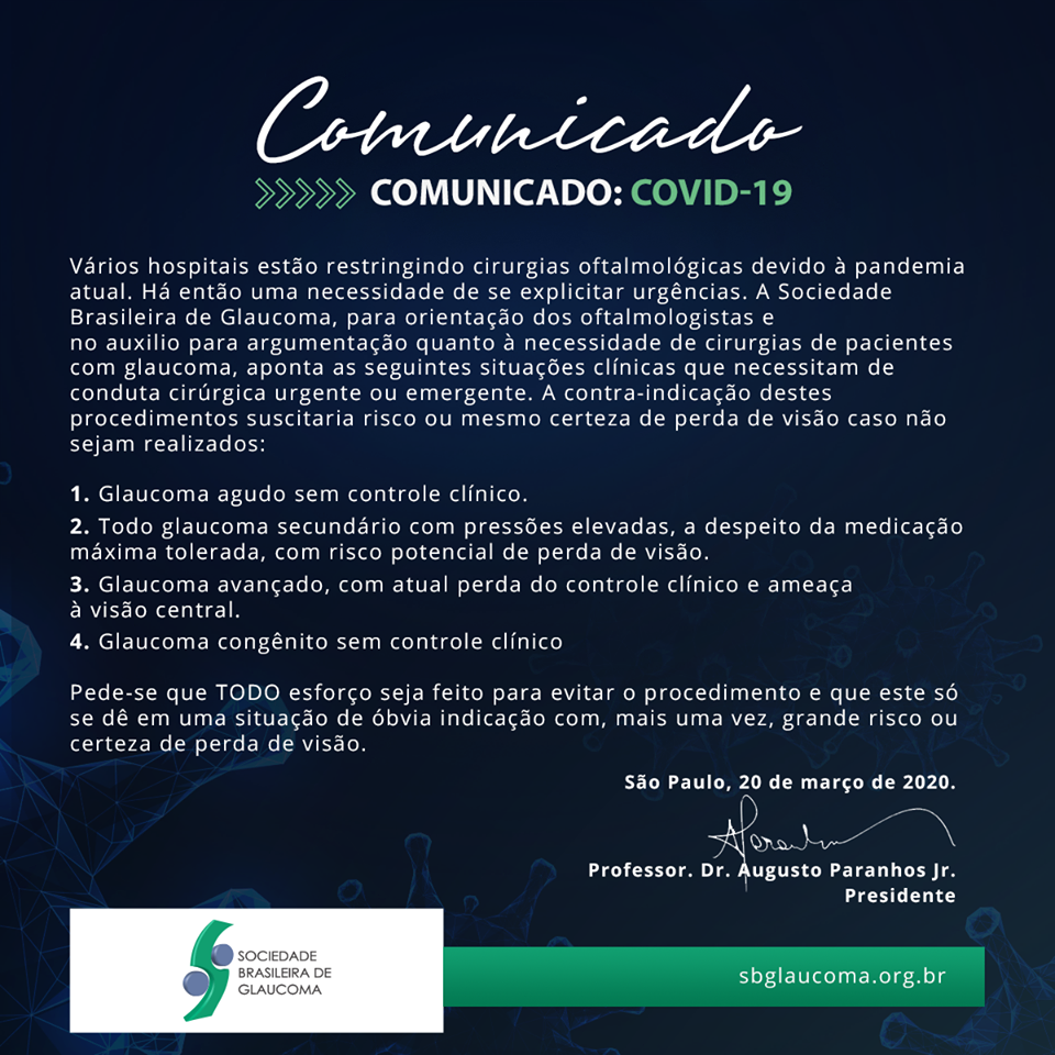 Comunicado COVID-19