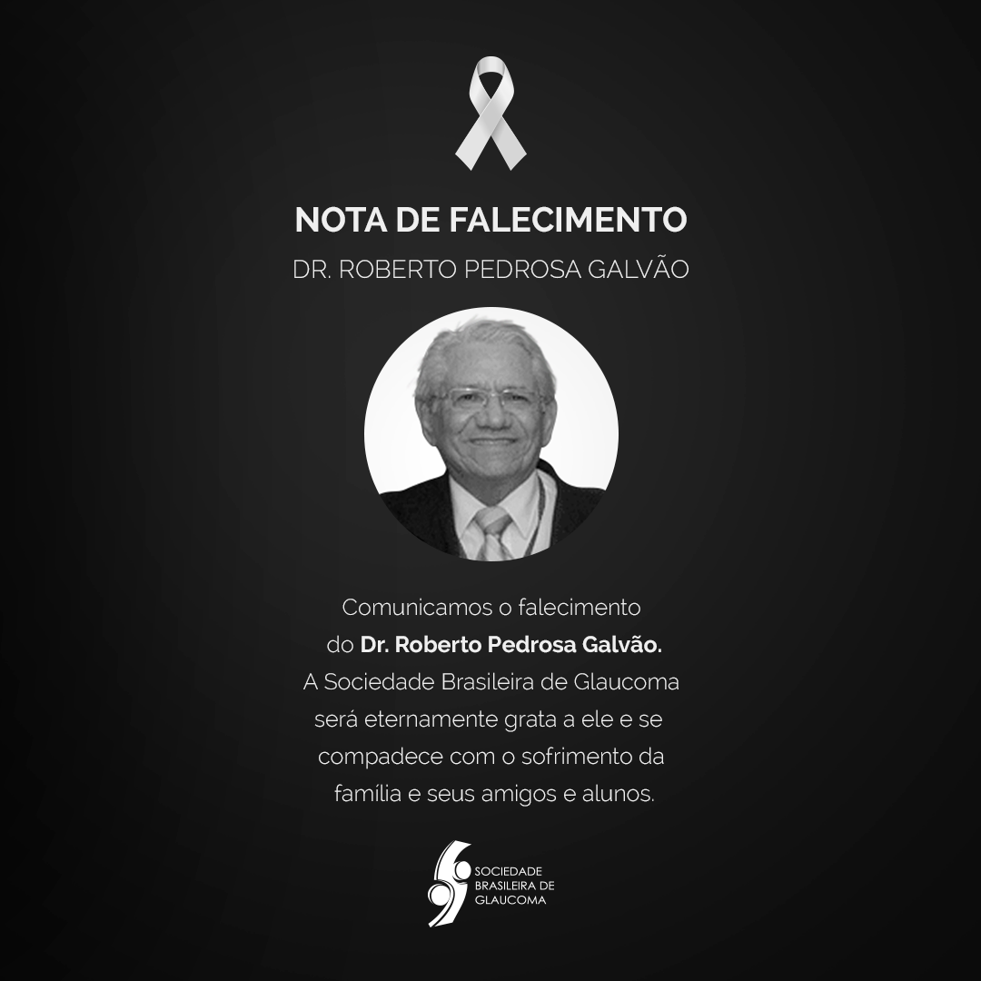 NOTA DE FALECIMENTO – Dr. Roberto Pedrosa Galvão